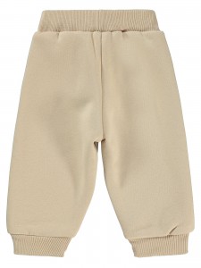 Civil Baby Boy Βρεφικό Παντελόνι Φόρμας 6-18 Μηνών Χρώμα Πέτρας