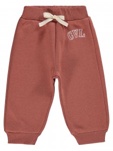 Civil Baby Boy Βρεφικό Παντελόνι Φόρμας 6-18 Μηνών Κεραμιδί