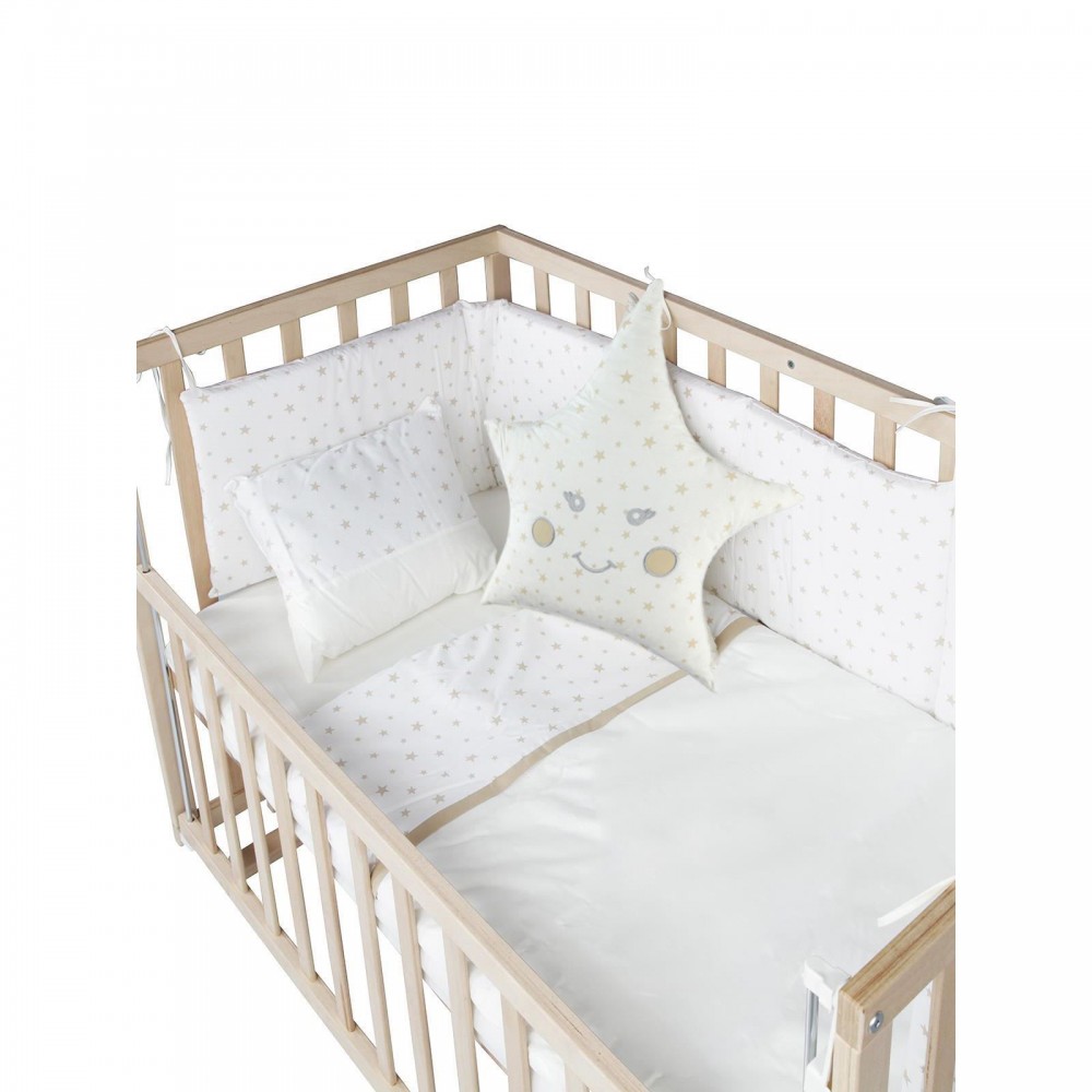 Momishop Orion Σετ Κούνιας 50x90 cm Μπεζ
